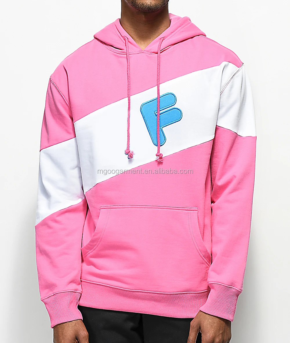 pink guys hoodie