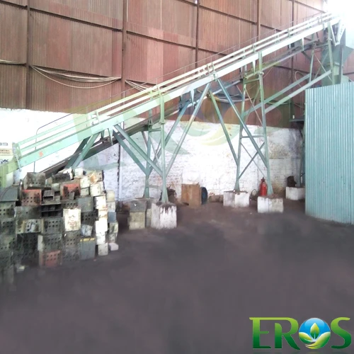 
EROS Hydro Mechanical Lead Battery Breaking and Crushing Unit 