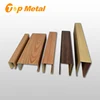 2018 New works of metal ceilings/perfect looking aluminum ceiling panels/1meter per pcs grid sheets for the opening roof decor