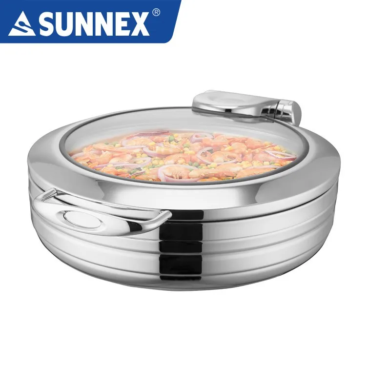 2018 Wholesale 10l Induction Food Warmer Soup Station For Buffet