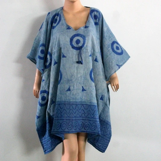 plus size cotton kaftan