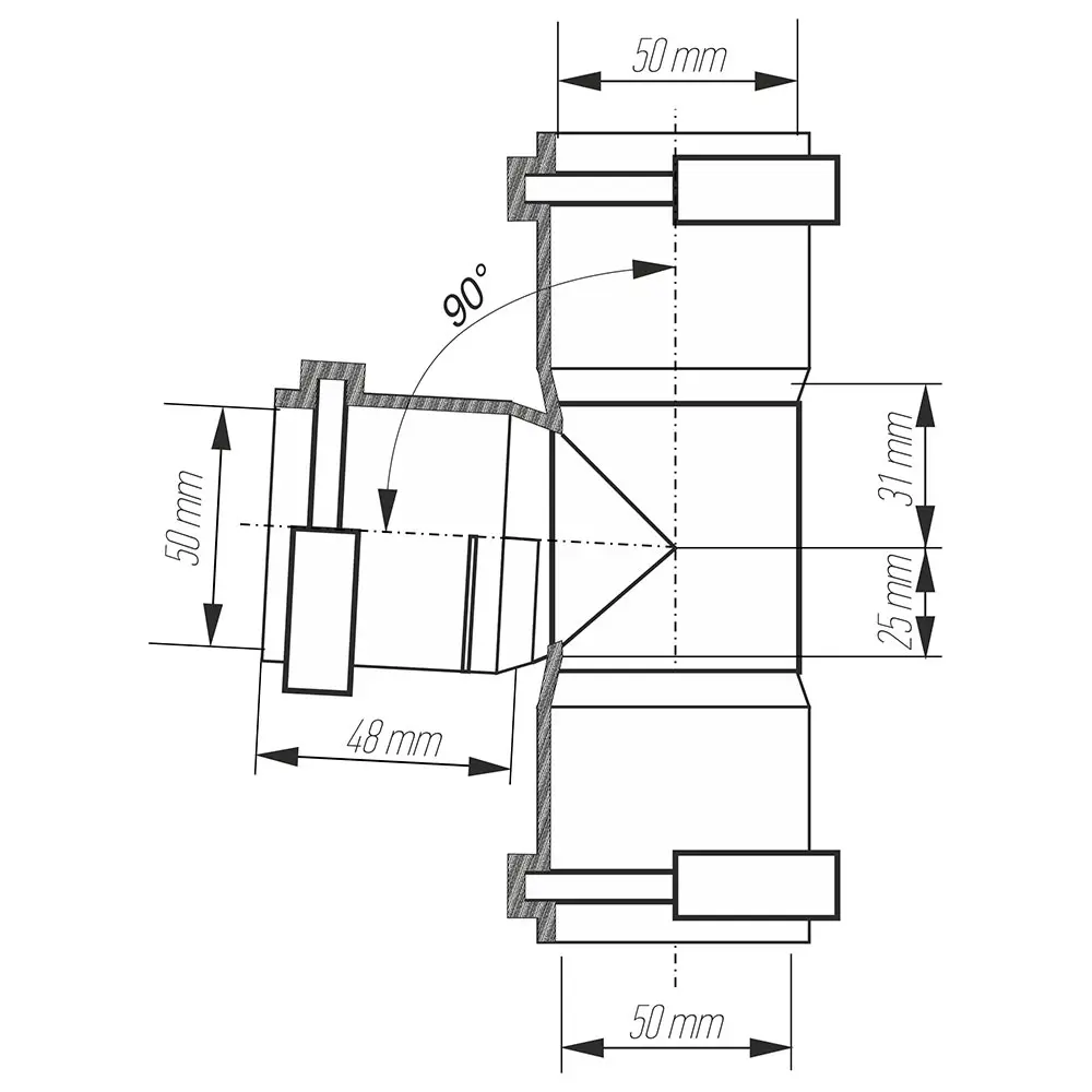 Диаметр 50. Тройник ПВХ 110х110х110 габариты. Тройник 110х110х45 чертеж. Тройник канализационный 110 Размеры. Тройник 110х50х110 90 градусов.