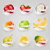 Fruit Juice Compound with MILK base, with Natural or Artificial coloring, depends and different Fragrances