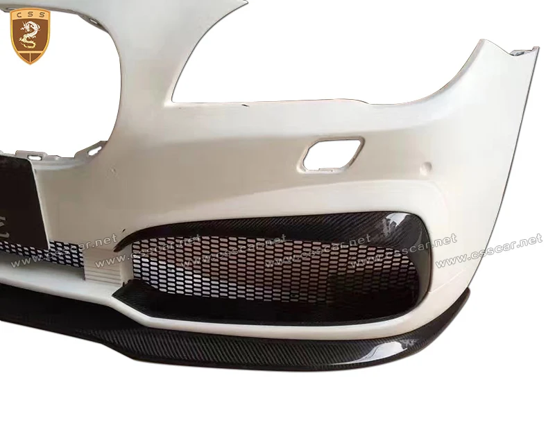 Portion Carbon Fiber Pd Front Bumper Fit For Bm F01 F02 7 Series Body