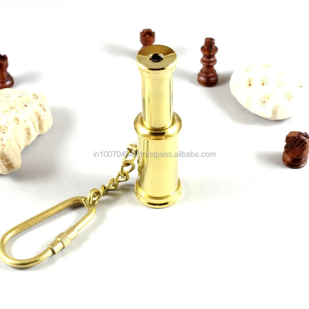 Brass Nautical Small Mini Marine Single Fold Telescope Spyglass