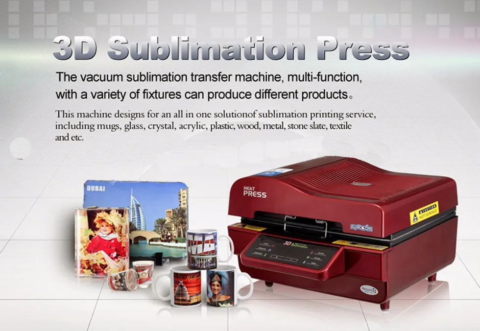 3D Vacuum Heat Press Sublimation Machine (ST-3042) 