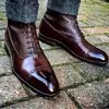 African Style man dress leather boot for man best selling Made in Turkey
