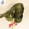 Hot Sell 60 mm size customized striped polyester webbing bag straps