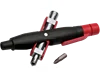 Cabinet Key SubLight Electro - Very slim, light-weight construction for shirt or coat pocket, with clip