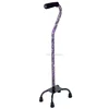 Low Base Quad Canes Walking Stick Type For Elderly