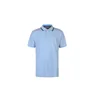 Wholesale sky blue t shirt polo 100%cotton plain
