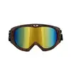Brown custom frame light snow glasses ski goggle