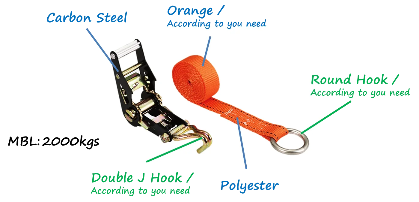 Oem Car Tow Strap Reverse Ratchet Strap Tensioner Buy Industrial