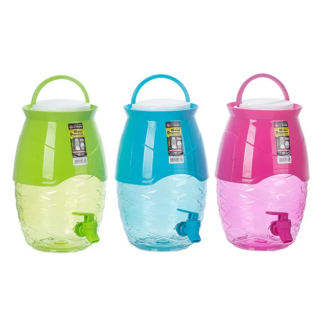 Patented Clear Plastic Dual Design Adjustable Water Jug With Tap