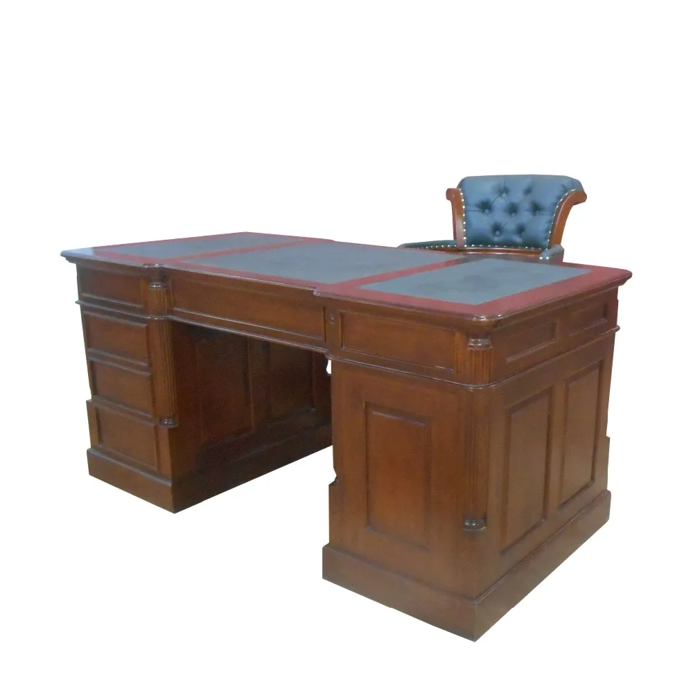 Classic Furniture Mahogany Indonesia Partner Desk Classic Office