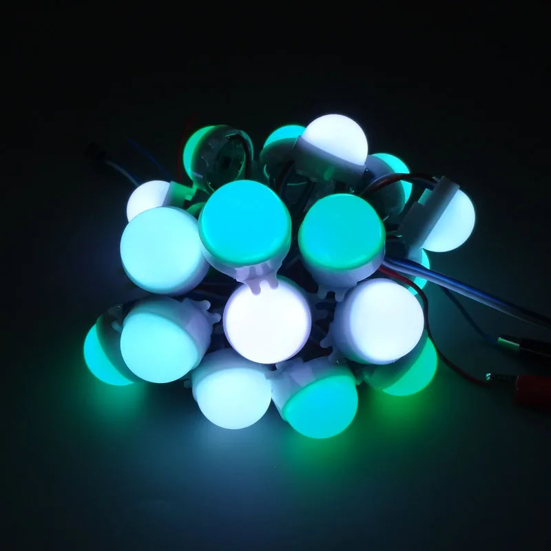 Led Lighting Honest Digital 26mm 3leds Full Color 5050 Smd Modulo Led Rgb Led Pixel 12v Ws2811 Pixel Module Light Addressable Led Christmas Light