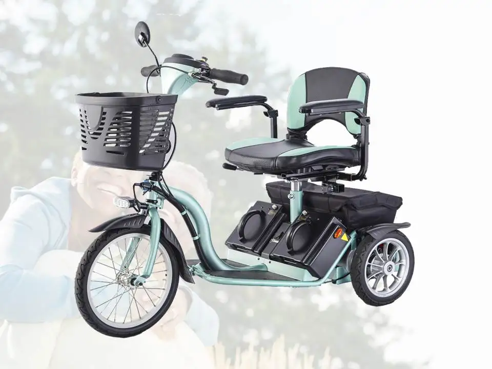 outdoor 3 wheel handicapped mobility electric scooter