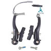 High Quality Mountain Bicycle Bike MTB BMX Cruiser Linear Pull V Brake Caliper Set With Brake Pads