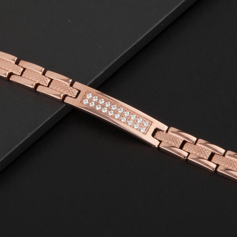 South Korea Rose Gold Germnaium Bracelet Japan Medical