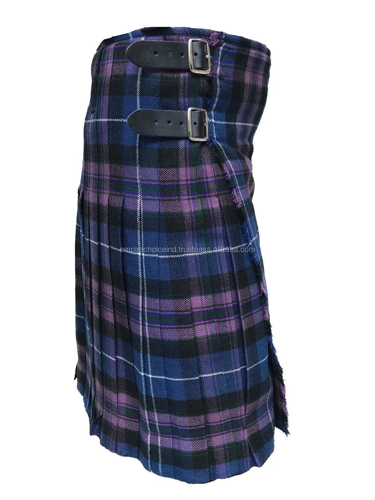 Best Quality Scottish Highland Kilt,8 Yards Royal Strewart Tartan Kilt