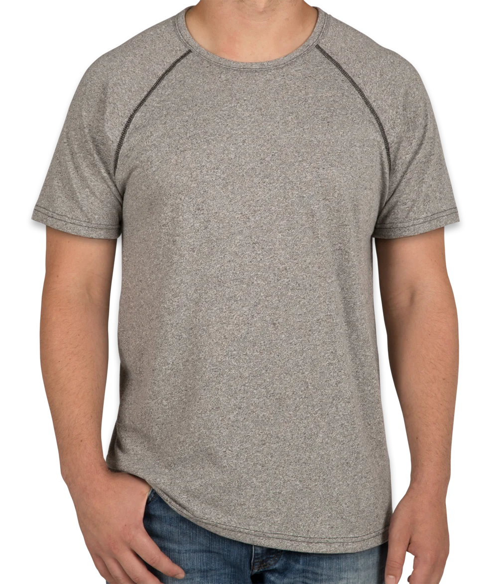 dark gray hip hop t-shirt men muscle fitting gym use or running.