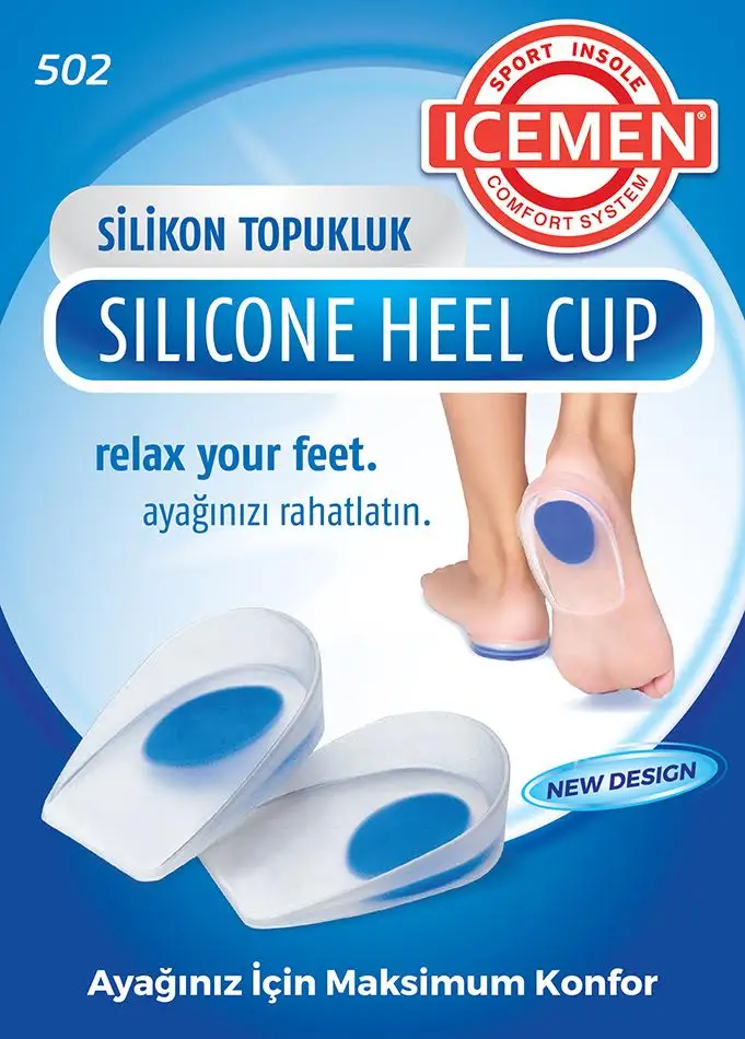 silicon heel cup