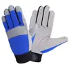 OEM style premium industrial leather Heat resistant mechanic glove hand grip work gloves