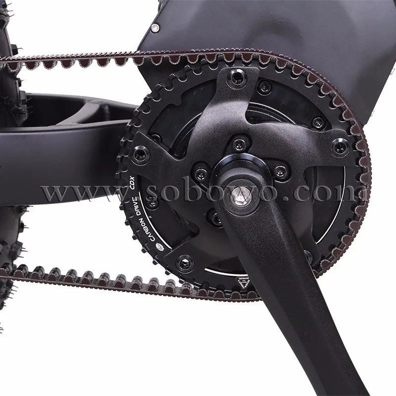 2020 Newest Bafang Mid Drive Belt E Bike Electric Fat Bike 1000w Buy