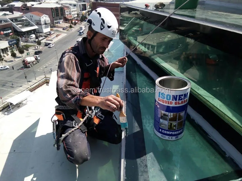 Isonem Liquid Glass,Transparent Clear Waterproofing,Excellent Adhesion