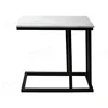 High quality Luxury modern center table marble coffee table top office desk side table with iron frame legs