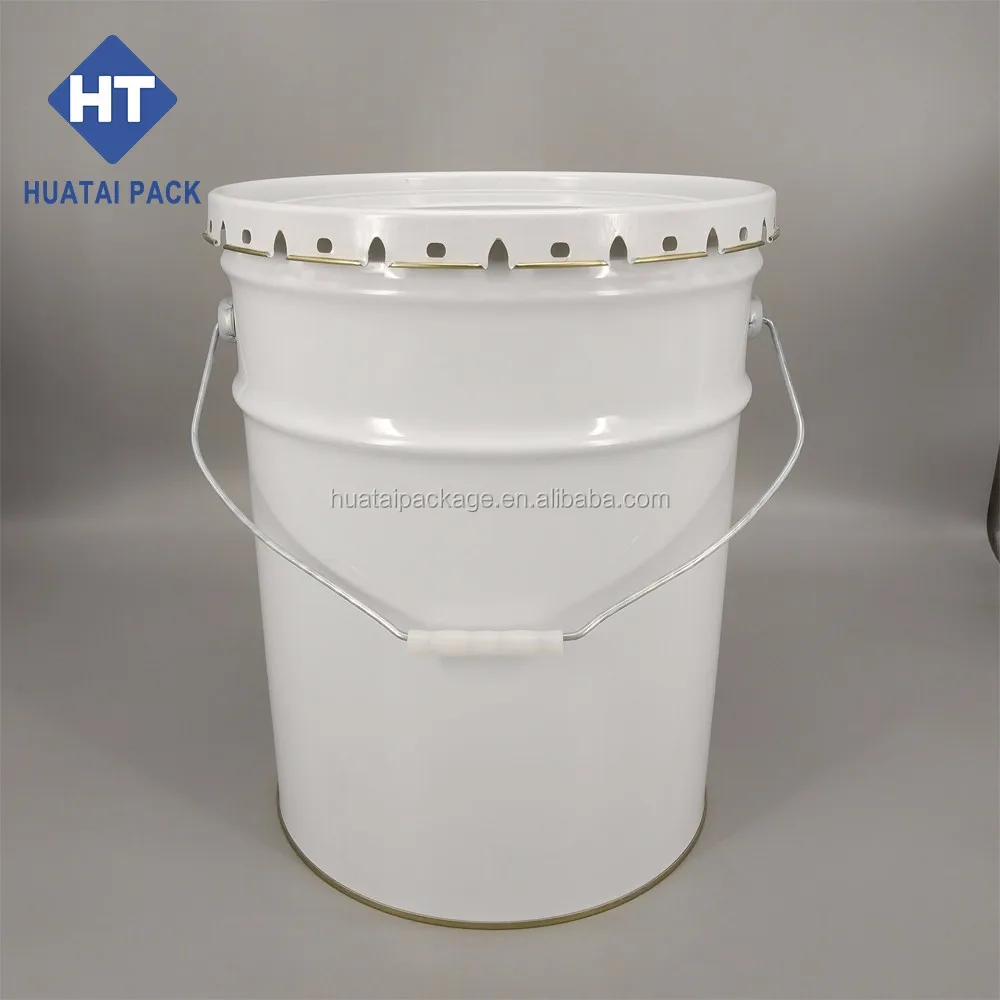 Download 20l Tinplate Paint Bucket With Lug Lid,Conical Tin Pail ...