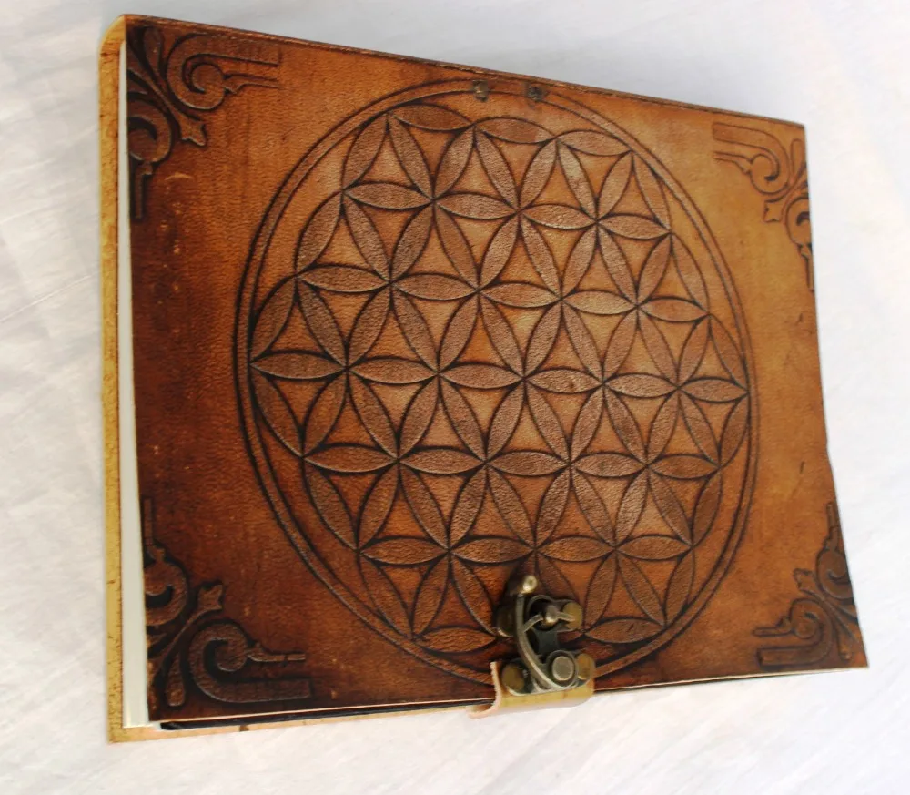 Handmade Real Leather Notebook Diary Blank Leather Journals Buy Women