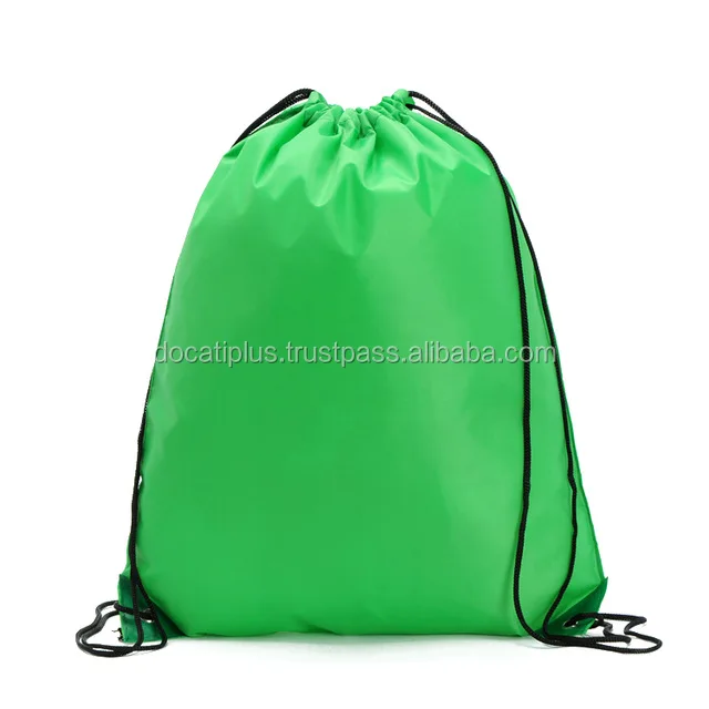 Printed Waterproof Nylon Drawstring Bag For Shopping Buy Nylon Mesh