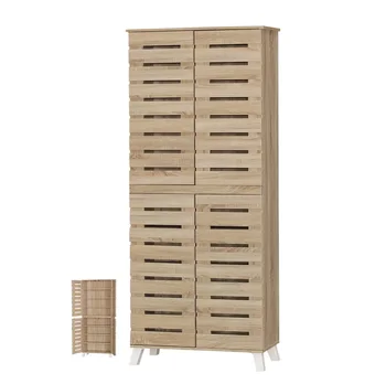 Living Room Furniture 4 Doors Shoe Cabinet Buy Shoe Rack Wooden Shoe Rack Wood Shoe Rack Product On Alibaba Com