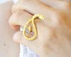 Snake Wrap Reptile Ring boa silver rattlesnake Fertility serpent Lizard Jewelry