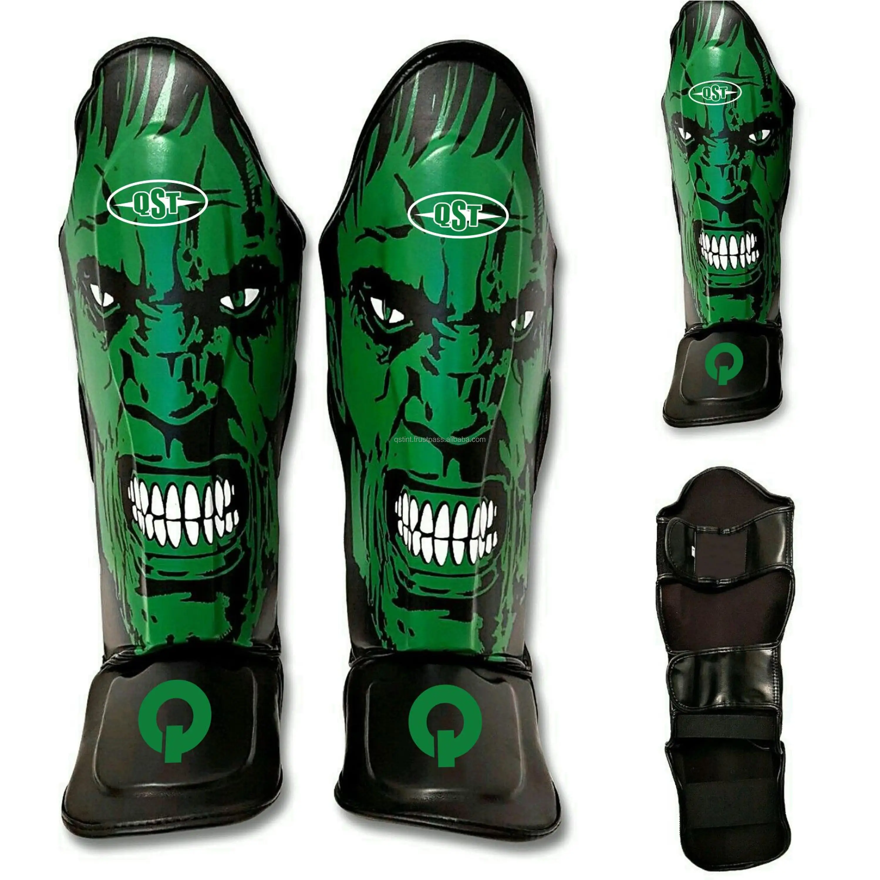 Best Leather Boxing Shin Guard Kickboxing Shin Instep Protector Buy