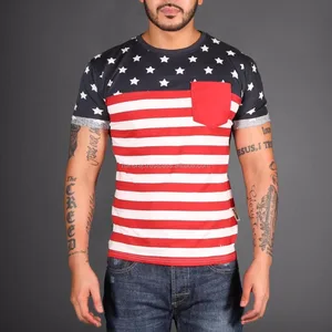 T-shirt Round Neck with country flags T-shirt Round Neck with country flags