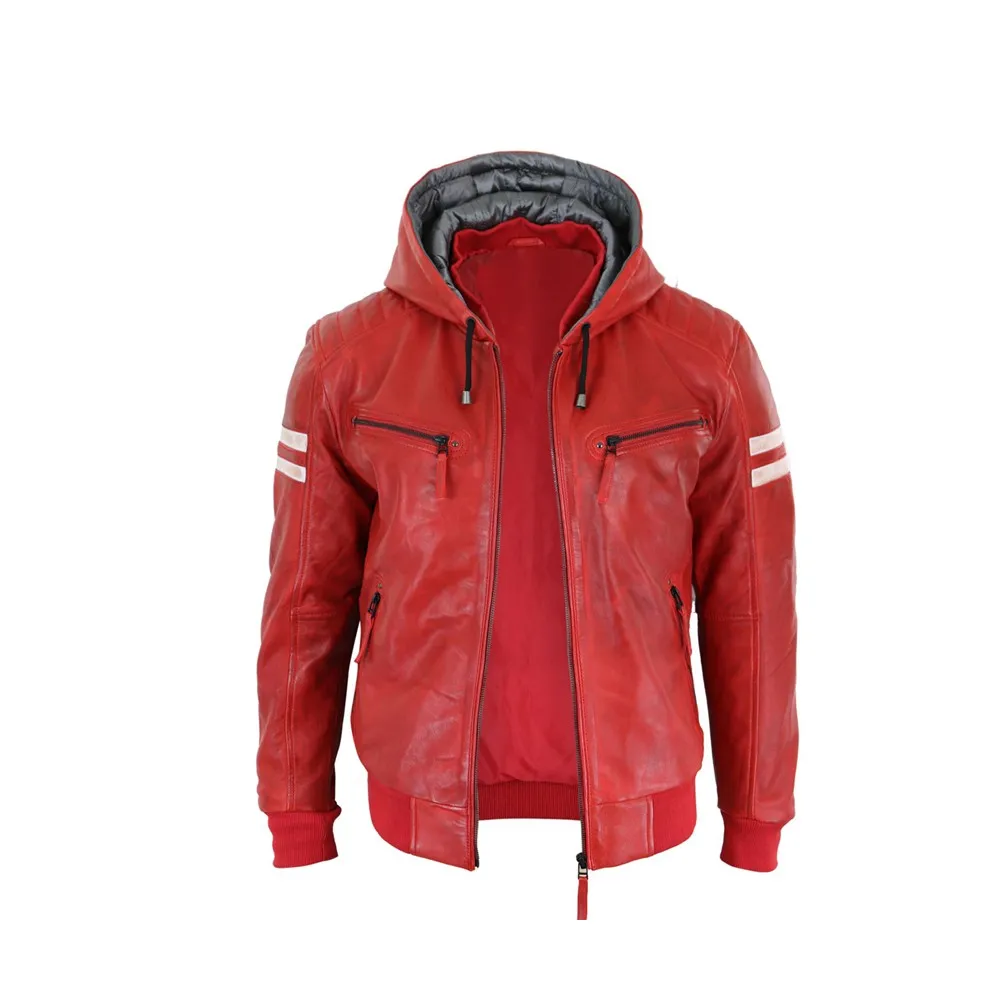 New Latest Design Leather Jackets Comfortable Genuine Leather Jackets