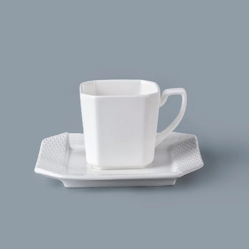 product-Special Design Crockery 100ml Porcelain Coffee Cup With Saucer, Dining Ware Bone China Tea C