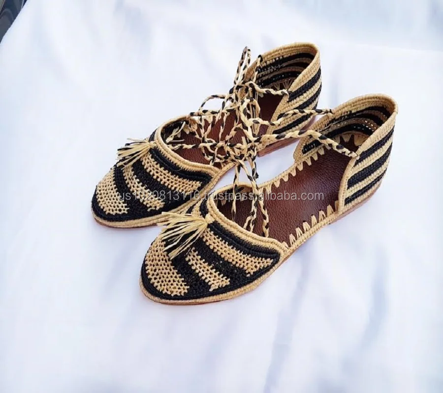 Zapatillas rafia mujer Clearance