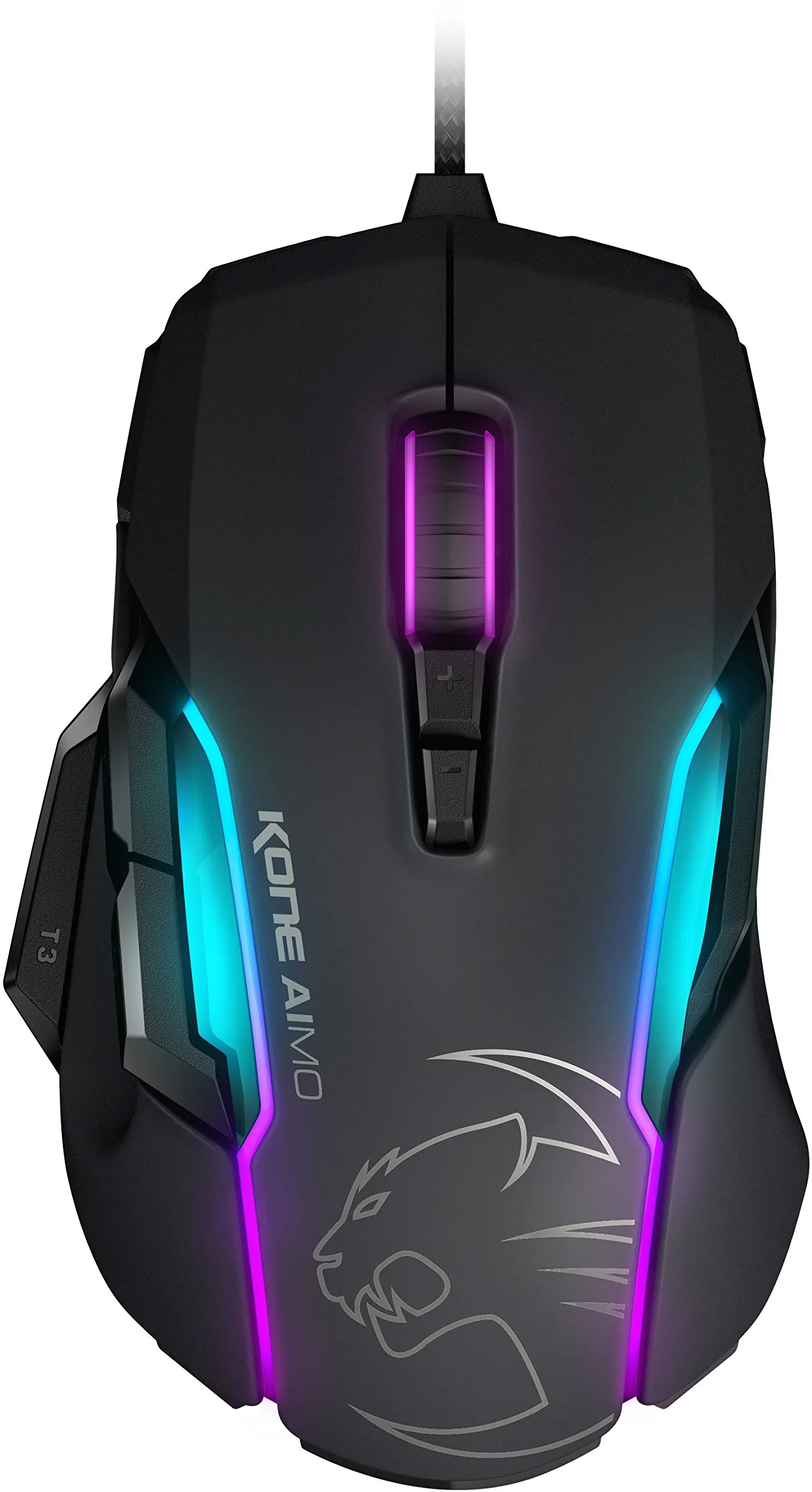 ROCCAT KONE AIMO - RGBA Smart Customization Gaming Mouse, Black (ROC-11-815-BK)
