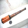 Antique leather and Brass Square telescope,square antique telescope,Nautical three fold telescopes