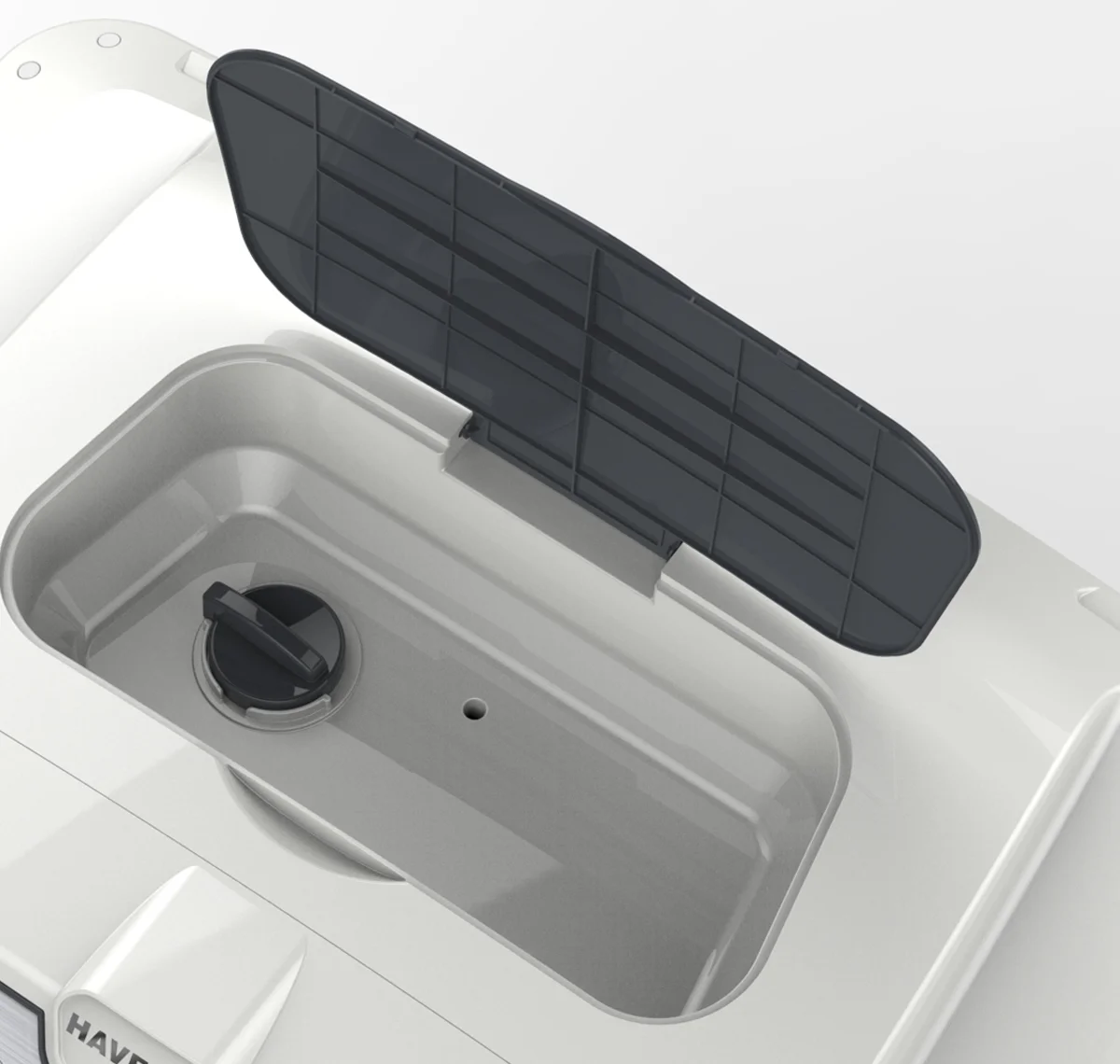 cooler with ice chamber