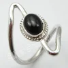 925 Solid Sterling Silver Rare CHRYSOCOLLA Rings Size 7.5 Women's Jewelry