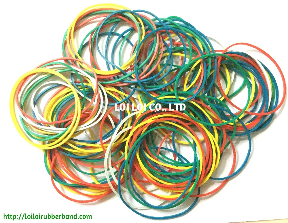 Vietnam Natural Rubber Band Latex Super Elastic Colorful Best Selling