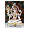 Handicraft Marble Siting Shiva Ji Lord Sculpture