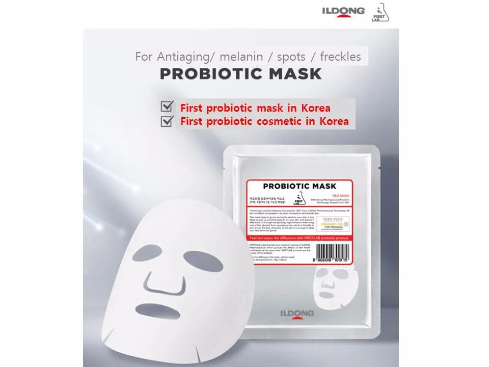 Korea Ildong Medical Company First Lab Probiotic Mask Sheet 2017 New