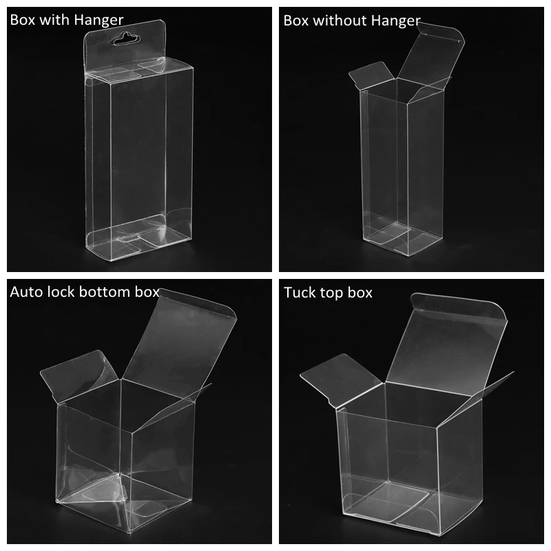 Cube Transparent Clear Plastic Boxes For Gifts Pvc Dot Packing Box