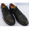 Parade Shoes Male Men Real Leather ATC Army Navy Police Air Force Cadets CCF Oxford Capped