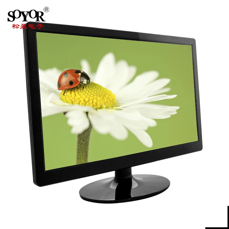CCTV White 27 inch led monitor,  Wide screen led monitor 